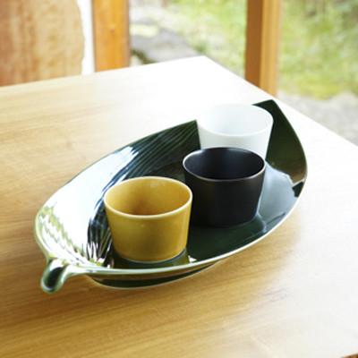 ふるさと納税 瑞浪市 miyama.のカレーのうつわ　葉っぱのカレー皿 |  | 02