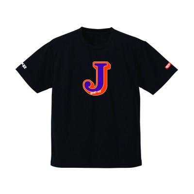 ふるさと納税 羽島市 JTTA公認　卓球ユニフォーム【男女兼用(ドライ):XXLサイズ】アルファベット　J　ブラック