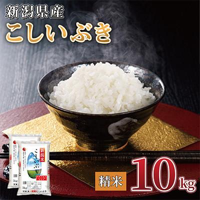 ふるさと納税 見附市 【毎月定期便】新潟県産 こしいぶき(精米) 10kg(5kg×2袋)【計60kg】全6回