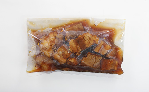 老舗料理店の味【鹿籠豚(かごぶた)の角煮】 元祖黒豚 一福 鹿児島 枕崎産 A3−316【配送不可地域：離島】【1166529】