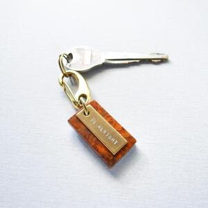 YAKU-SUGI〈S〉真鍮カラビナ〔MAMORI〕守