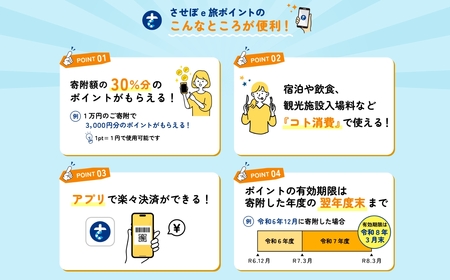 【佐世保観光で使えるポイント】させぼe旅ポイント60,000円分 観光 地域通貨 電子決済 飲食 宿泊 体験 電子通貨 ハウステンボス 佐世保宿泊券 旅行