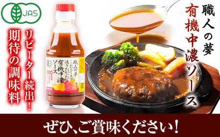 ソース 中濃ソース 職人の夢 200ml × 6本 光食品 株式会社《30日以内に出荷予定(土日祝除く)》無添加 調味料 砂糖不使用 とんかつ オムライス 徳島県 上板町 有機野菜・果実90％使用