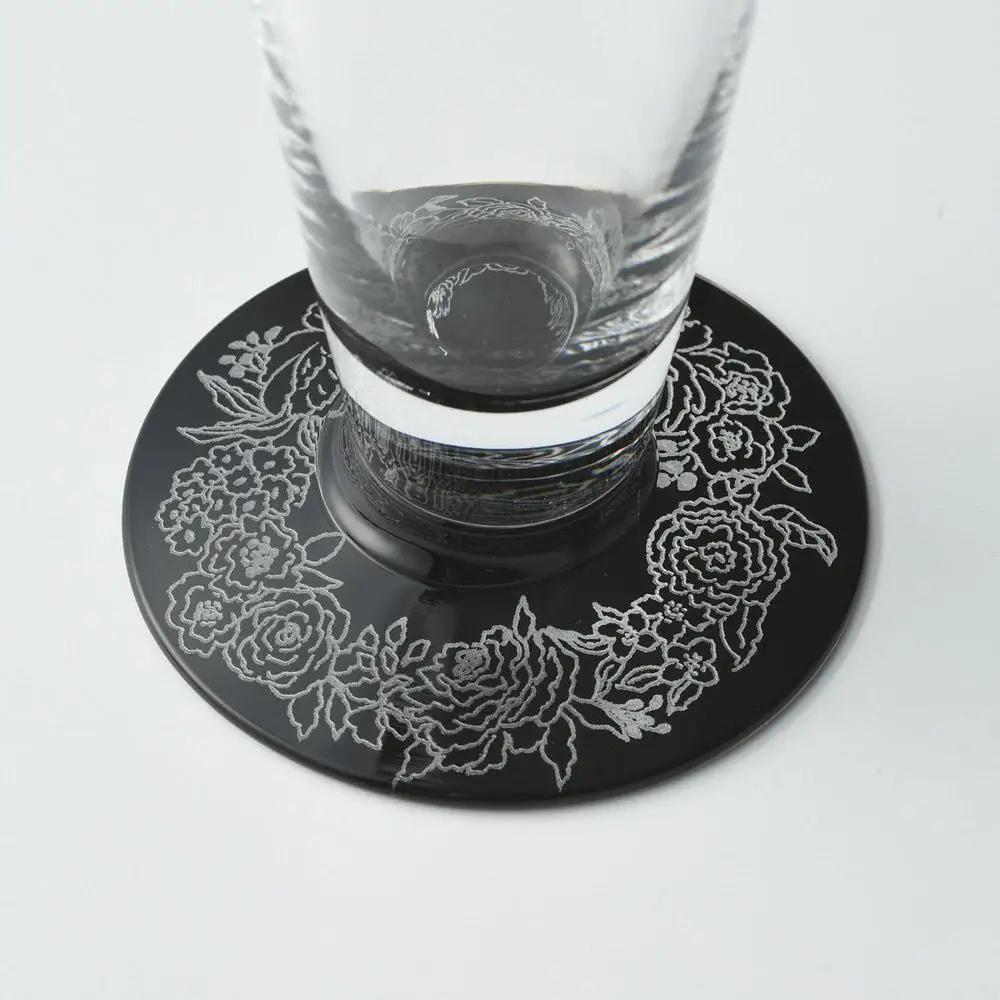 ぬりもん de Verre ピルスナーグラス 蒔絵 ボタニカル  銀