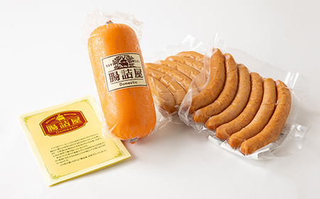 腸詰屋　太物ソーセージ＆細物ソーセージ2種セット(冷蔵)_肉 ソーセージ・ウインナー 豚肉 _【配送不可地域：離島】【1251601】