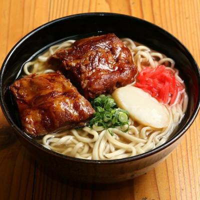 ふるさと納税 豊見城市 お肉がたっぷり入った【三枚肉・ソーキ・てびち】沖縄そば詰め合わせ6食セット |  | 01
