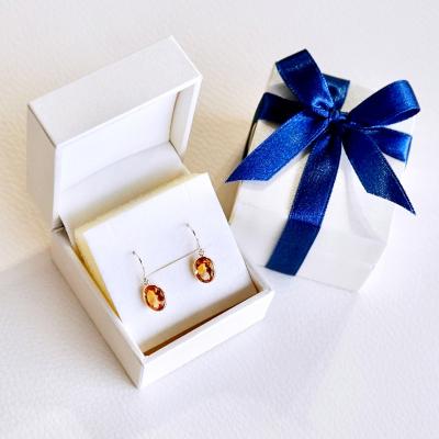 ふるさと納税 甲府市 【ジュエリー】K18 イエローゴールド シトリン シンプル ピアス SIA-8808 |  | 03