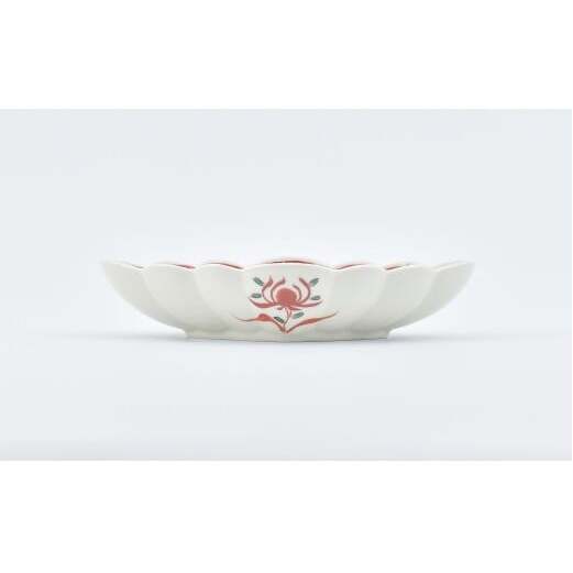 有田焼 菱形菊割向付 (錦万暦・錦地紋万暦) 2個セット【まるぶん】食器 器 うつわ 皿 向付 鉢 刺身皿 煮物皿 2枚 セット ペア 手描き 45000円 A45-390_イメージ4