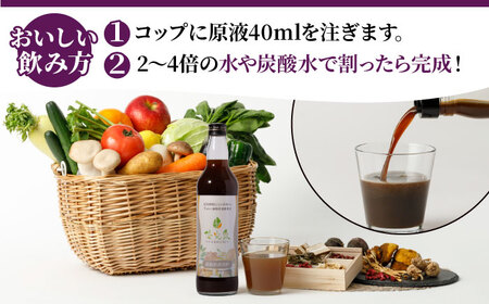 優光泉 濃縮和漢発酵 600ml×2本 / ファスティング  酵素ドリンク / 佐賀県 [41AABL004]
