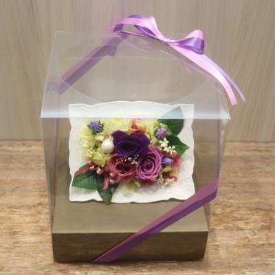 ふるさと納税 ふじみ野市 パープル系プリザーブドフラワー(クレア) |  | 03