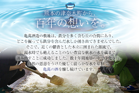 純米吟醸酒萬坊 ちょい辛 720ml×2本 亀萬酒造合資会社《30日以内に順次出荷(土日祝除く)》 熊本県 葦北郡 津奈木町 送料無料 酒