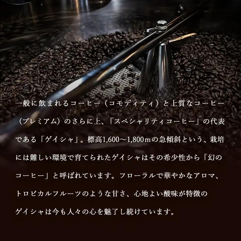 定期便 6ヶ月 世界最高峰 珈琲の一つ ゲイシャ (粉) 100g×2 ポスト投函 珈琲 コーヒー 6回 お楽しみ Morrow珈琲 