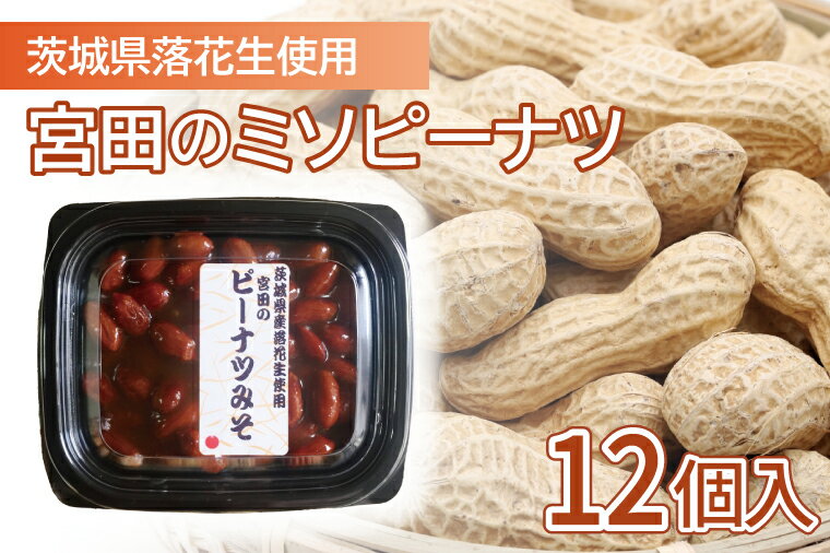 茨城県落花生使用　宮田のミソピーナツ（EL-1）