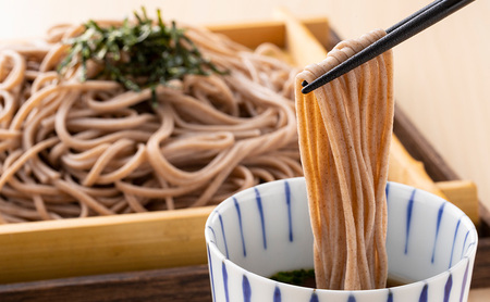 そば 十割そば 200g 4袋 麺つゆ付 そば