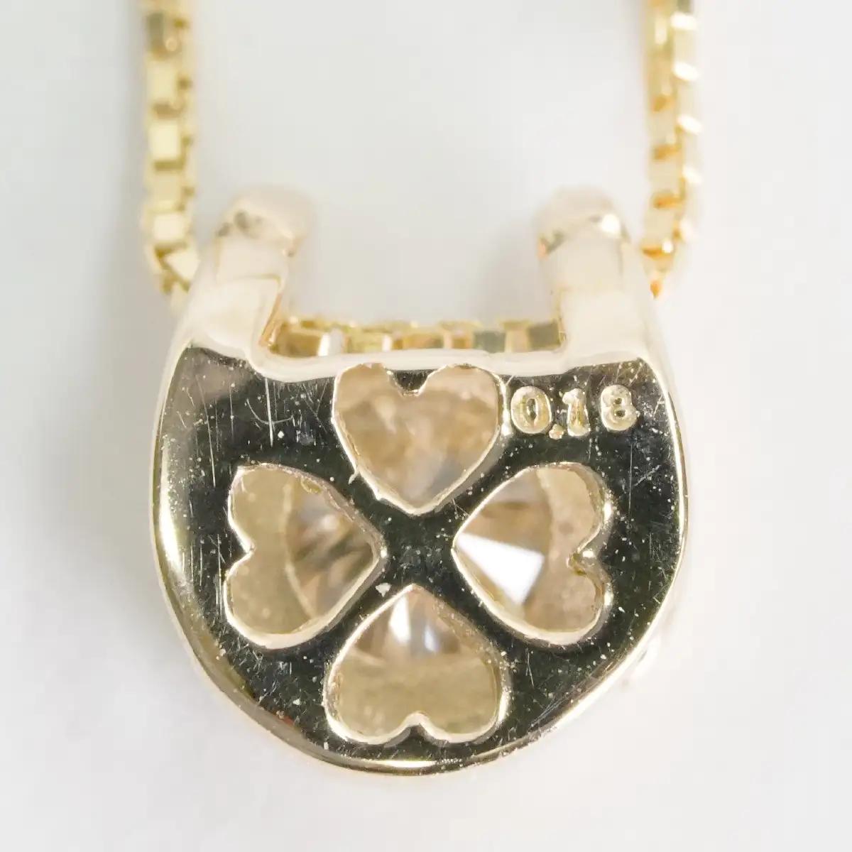 0.18ｃｔ 10金 ネックレス イエローゴールド 管理番号 RTJ-016 246-002-YG
