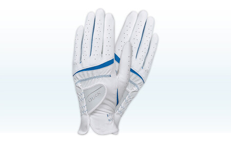 【高島屋選定品】ゼクシオレディースグローブ GGG-X022WW両手用 ホワイトブルー21cm