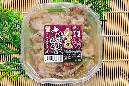 【北海道根室産】たこ酢味噌和え130g×12P C-66012