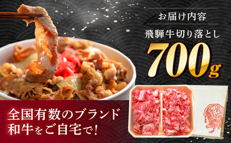 飛騨牛 切り落とし 700g 多治見市 / 養老ミート 冷凍 赤身 和牛 訳あり ギフト[THG001]
