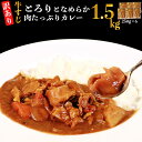 【ふるさと納税】【訳あり】具だくさん やわらか牛すじカレー 合計約1.5kg 約250g×6パック 牛すじ 牛 牛肉 本格カレー 小分け おかず 惣菜 簡単調理 お取り寄せ グルメ 冷凍 送料無料