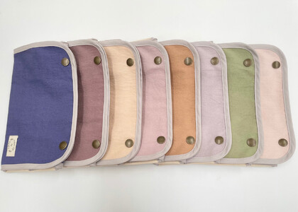 【のこり染】ティッシュボックスカバー