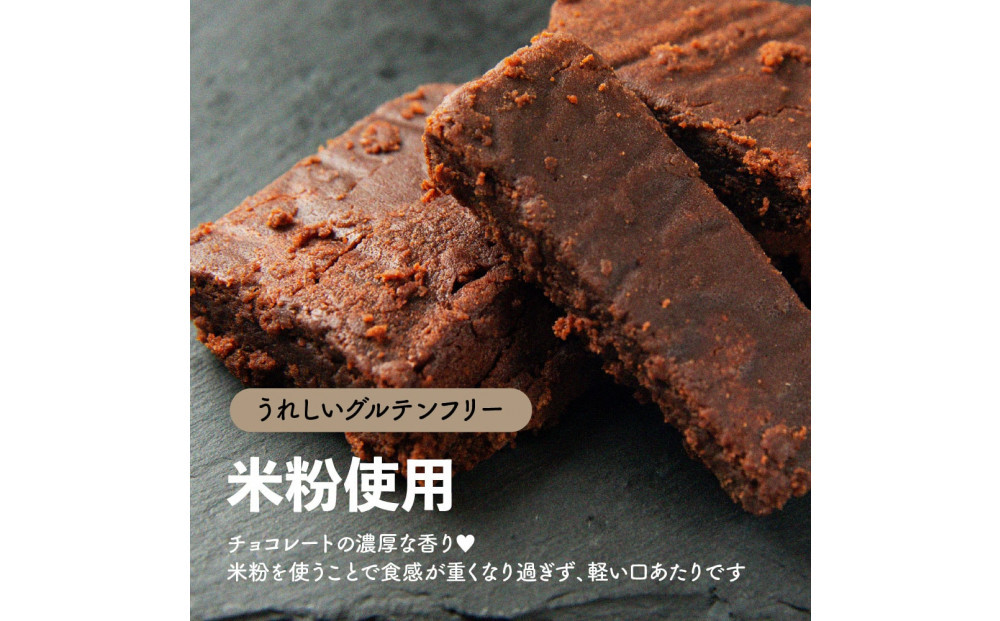超濃厚 米粉のガトーショコラ 600g(150g×4袋)