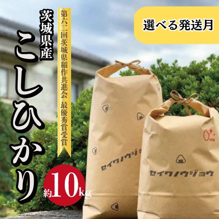 【ふるさと納税】【令和7年度】茨城県産 コシヒカリ お米 米 こしひかり 高萩 誠和農場10kg