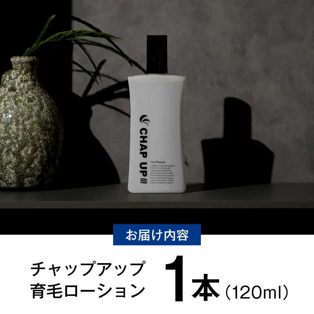薬用育毛剤 チャップアップ CHAP UP 120ml×1本 髪 育毛 脱毛予防 発毛促進 男性用[AIDV001]