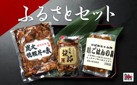 【定期便3回】飛騨牛 カタロース スライス 500g 3回&「炭火焼豚」セット