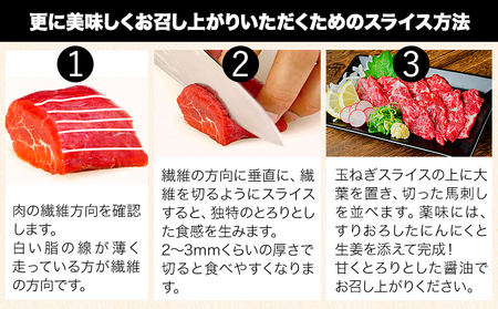 馬刺し 赤身 1kg 馬刺し