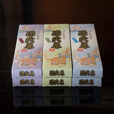 ふるさと納税 津和野町 【味比べ】津和野銘菓「源氏巻」小豆こしあん・白あん・抹茶あん　食べ比べ6本セット |  | 01