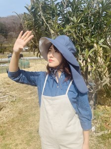 シャネボウ　あぐりボウ　ネイビー