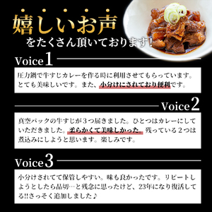 【最短4日以内発送】 神戸牛 すじ肉 600g (200g×3P)  牛肉 小分け