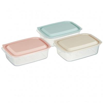 ふるさと納税 奈良市 フタをしたまま使える電子レンジ対応保存容器 700ml 3個セット FCNN7 574337
