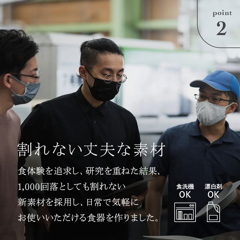ARAS 大皿ウェーブ 27cm 【カラー：グリーングレー】大皿 プレート 割れない 保証付き ARAS 色が選べる 皿 食器 贈り物 ギフト 日用品日用品日用品 皿皿皿 F6P-2024