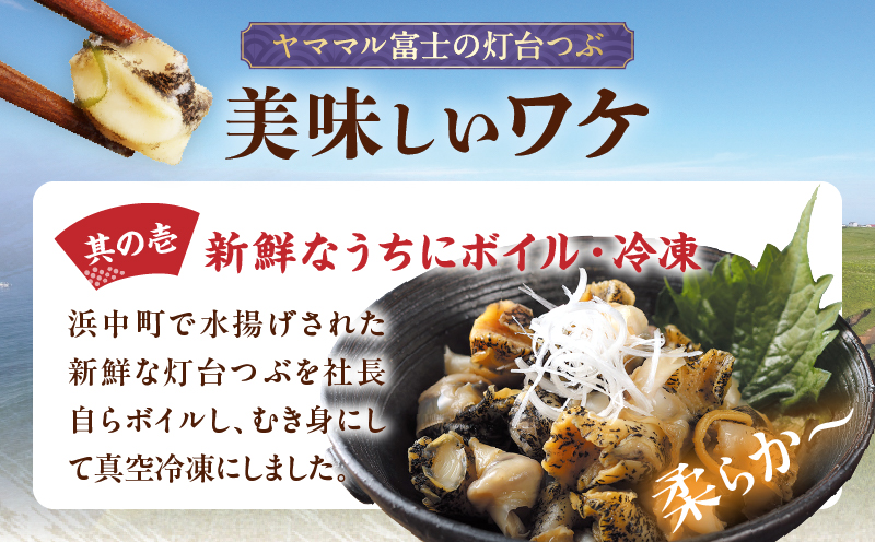 【訳あり】＜全3回・連続＞灯台つぶ定期便【総重量2.7kg】_H0023-059