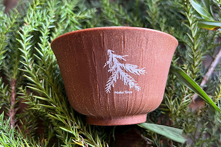 ボタニカルティーカップ【那賀町・杉】 -BOTANICAL Teacup-　NW-3