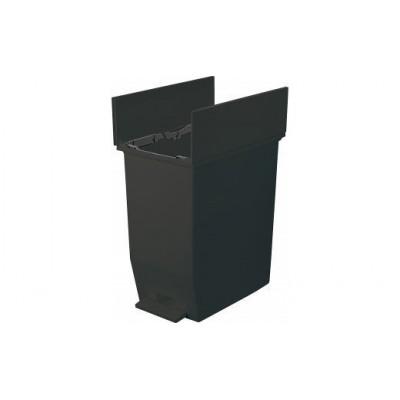 ふるさと納税 恵那市 コンパクト　低め　ペダルダストボックス　45リットル　ブラック　1個 |  | 01