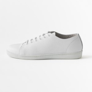 U-DOT [レザースニーカー] WHITE(サイズ：26.0cm)