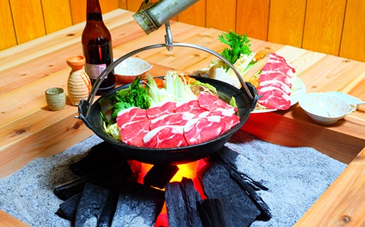 B-5b 大ボリューム！　しし鍋セット食事券（1人前）