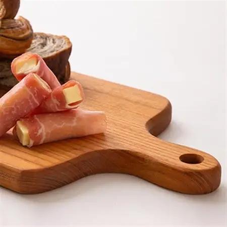 けやき柾目のカッティングボード_雑貨・日用品 まな板 キッチン用品 _【1379216】