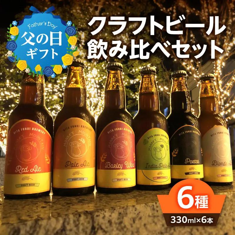 【父の日ギフト】 モンキーマウンテン クラフトビール 6種飲み比べセット ≪6月21日お届け≫ H01002-C