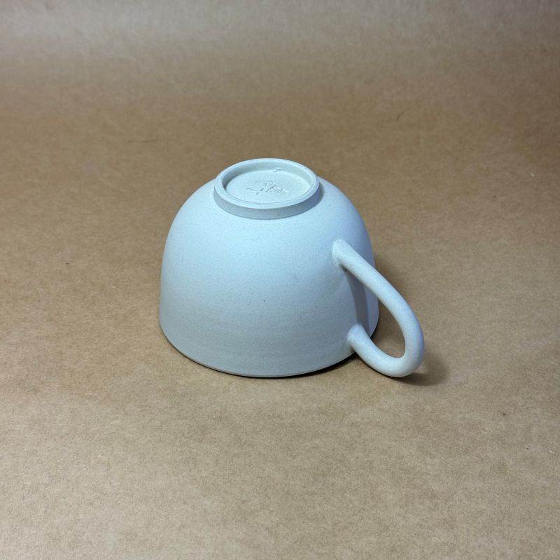chanomaⅡ 白泥カップ　6-415｜陶器 やきもの 焼き物 手作り 伝統工芸品 工芸品 茶器 茶道具 カップ 常滑焼 日本六古窯 キッチン用品 日用品 食器 雑貨 ティーカップ 日本茶 緑茶 丸