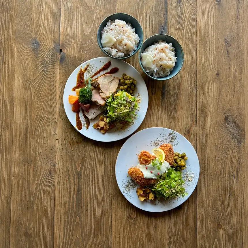 かもそう食堂　豊穣コース　ペアチケット | ランチ 発酵