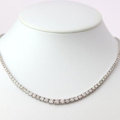 ふるさと納税 山梨市 プラチナ850ダイヤモンド11.28ct全周ネックレス |  | 01