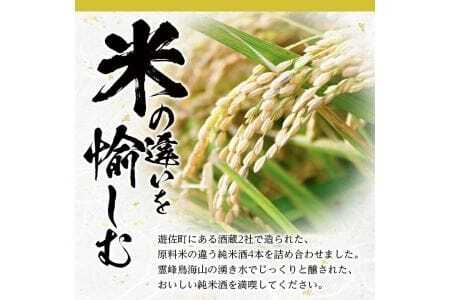 271 米どころ遊佐の純米酒満喫セット