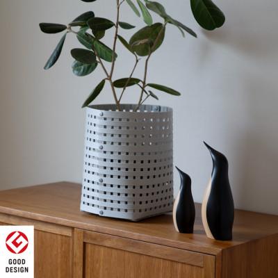 ふるさと納税 奥州市 暮らしを豊かにするシンプルで美しいかご S4 ライトグレー バンドシー [AR138] |  | 01