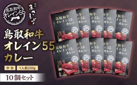 鳥取和牛オレイン５５カレー　１０個セット　カレー レトルト レトルトカレー 鳥取和牛 カレー レトルト レトルトカレー 鳥取和牛 カレー レトルト レトルトカレー 鳥取和牛 カレー レトルト レトルトカレー 鳥取和牛