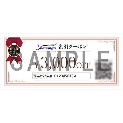 クリーニング　クーポン券　3000円【1395448】