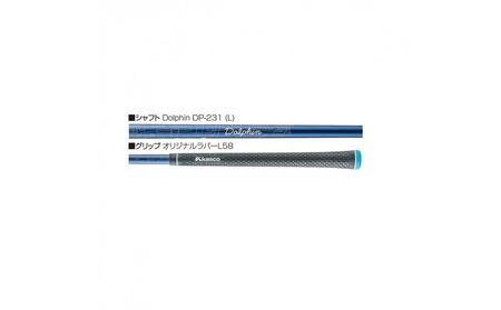 ゴルフクラブ ドルフィンウェッジ【ロフト角 58°】 DW-125G  セミグースネック レディス カッパーメッキ カーボンシャフト キャスコ kasco