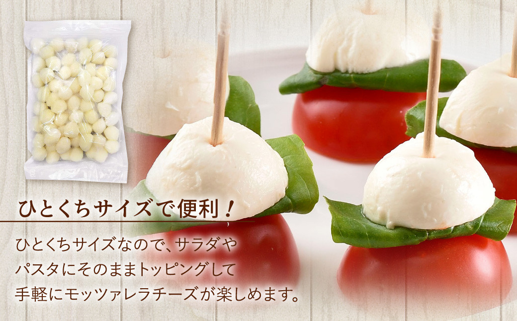 モッツァレラチーズひとくちタイプ 約1kg【A107】